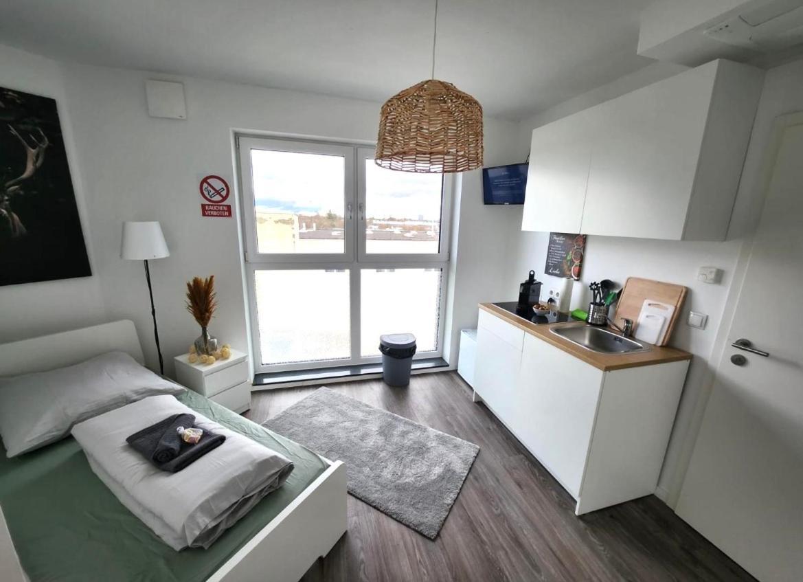 Modernes Apartment Mit Wifi, Aufzug & Kostenlos Parken El-Living Augsburgo Exterior foto